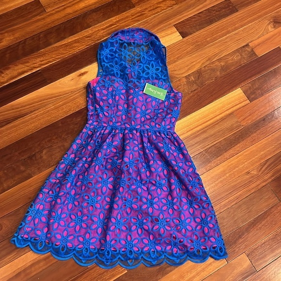 ⭐️ New Lilly Pulitzer Pemberton Dress Size 2 - Picture 9 of 10